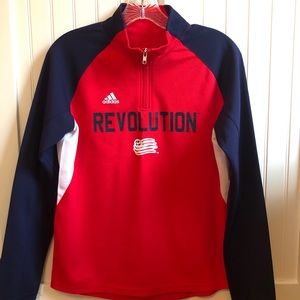 Adidas New England Revolution Pullover YL